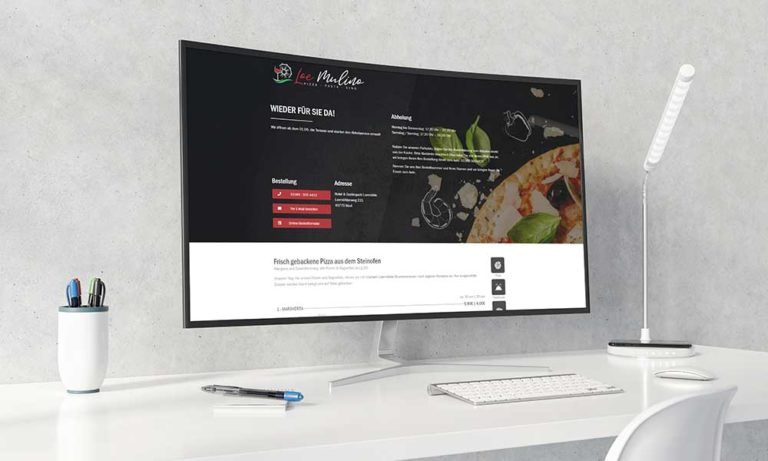 restaurant homepage-gestaltung-design-agentur-bochum
