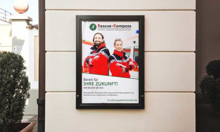 rettungsdienstschule plakatdesign-agentur-bochum