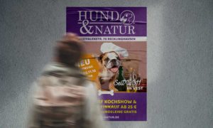 hundefutter hund und natur poster-design-agentur-bochum