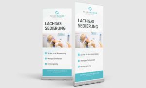 rollup-design für zahnarzt herne-Design agentur-bochum