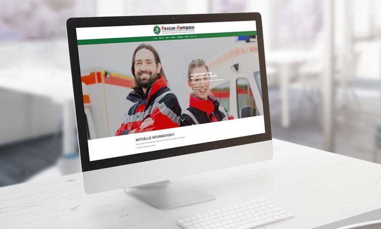 rettungsdienstschule homepage shopsystem-design-agentur-bochum