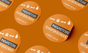 hundefutter advent sticker-design-agentur-Bochum