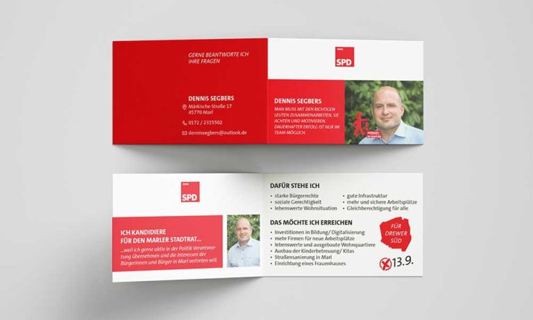 wahlkampf spd visitenkarten-design-agentur-bochum