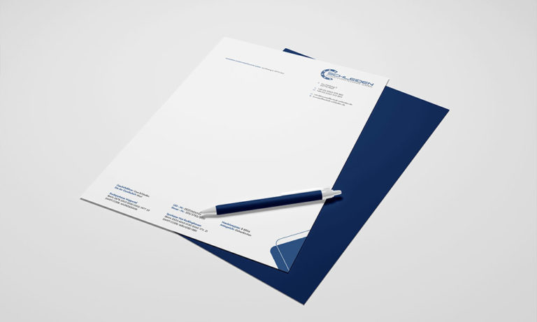 Briefpapier Design von Design Agentur Bochum