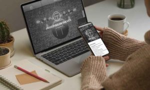 Homepage Friseur von Web Design Agentur Bochum